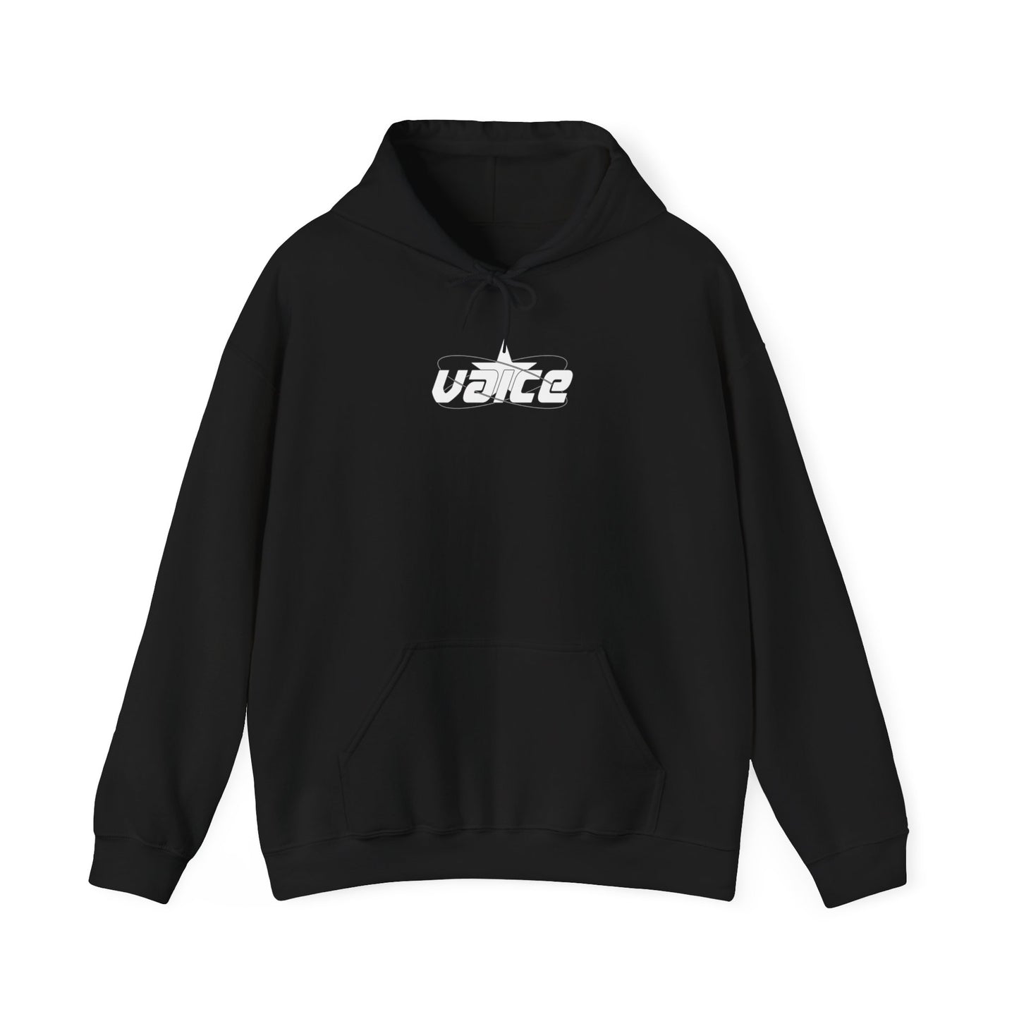 Sudadera con capucha en forma de V