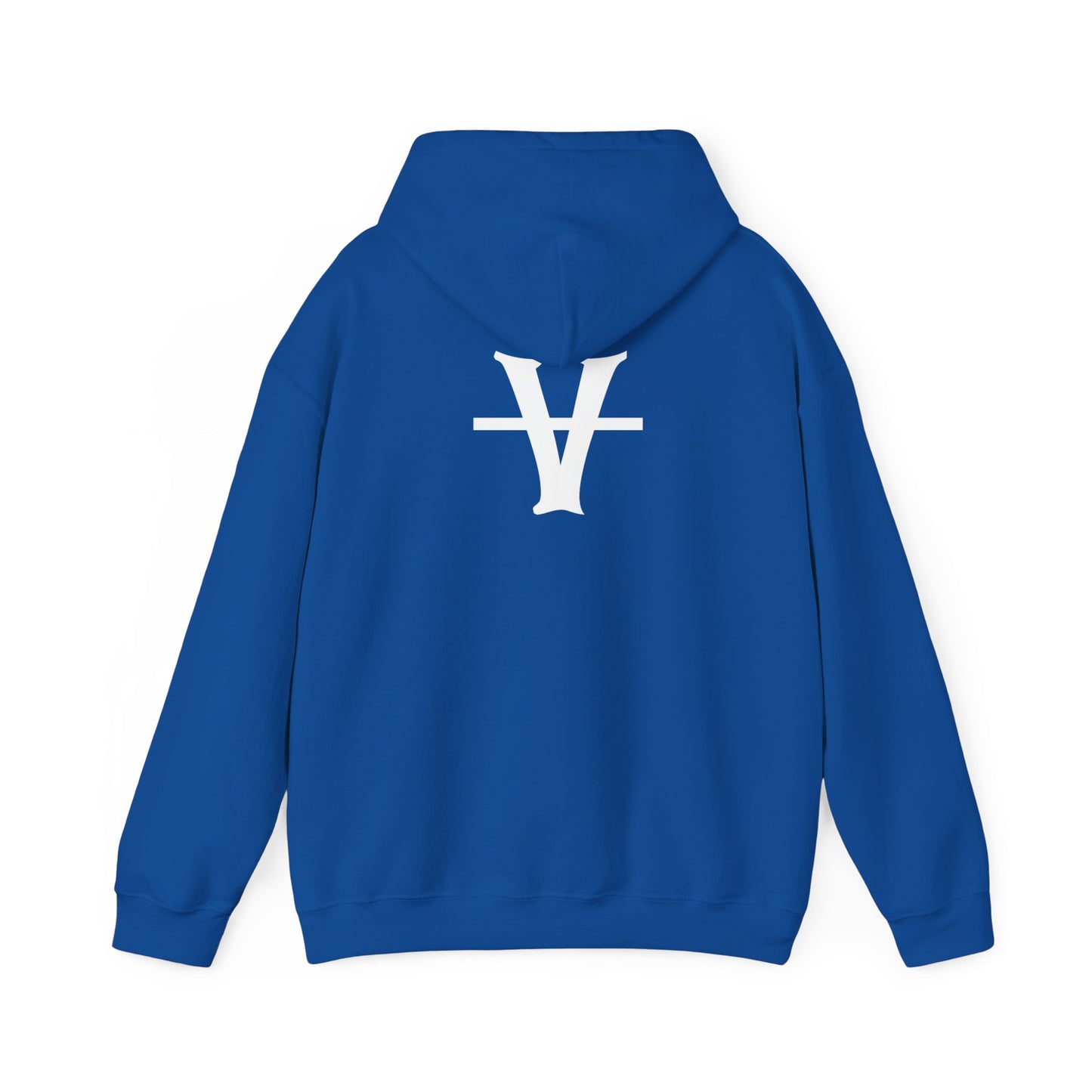 Sudadera con capucha en forma de V